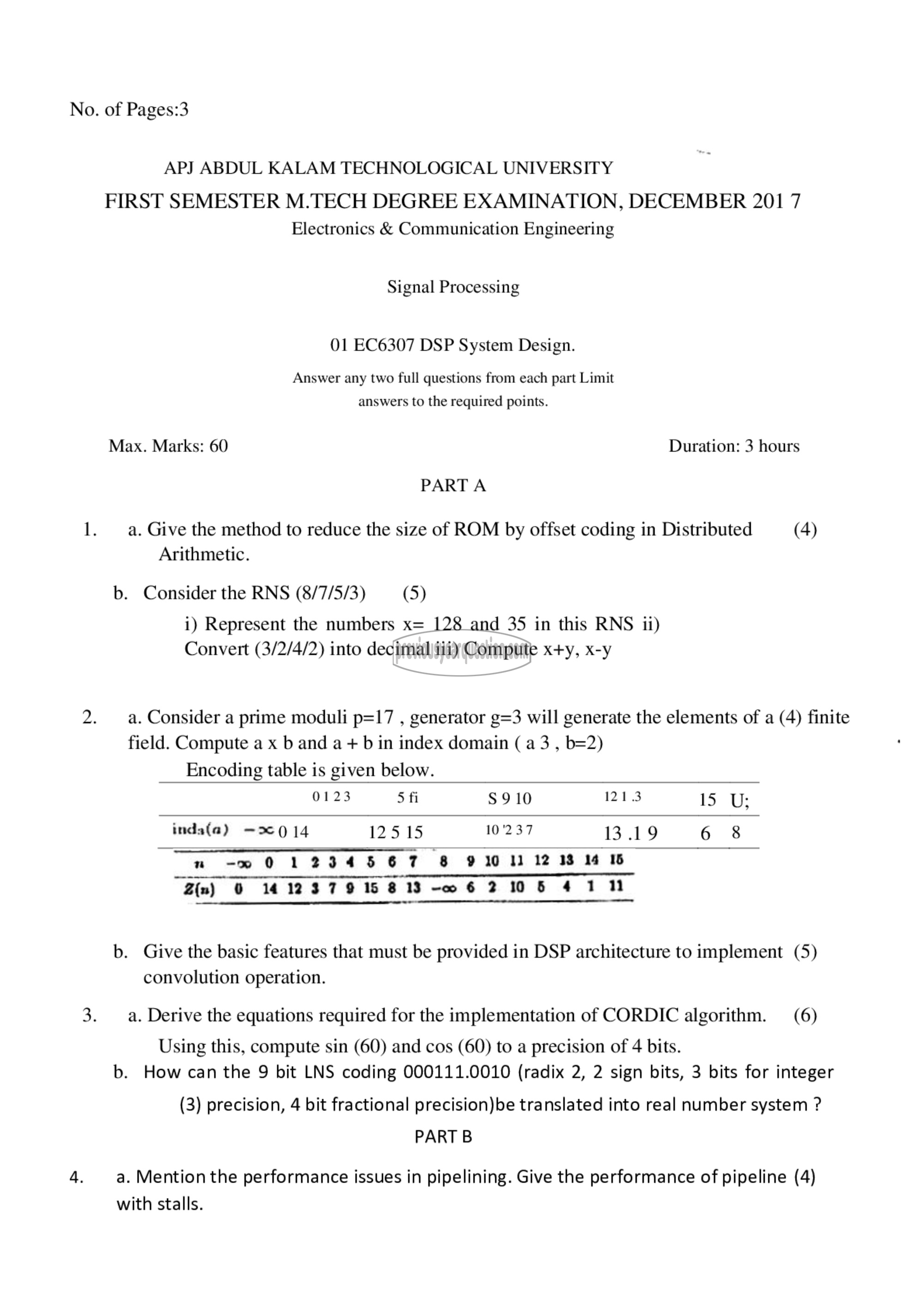 Question Paper - DSP System Design-1