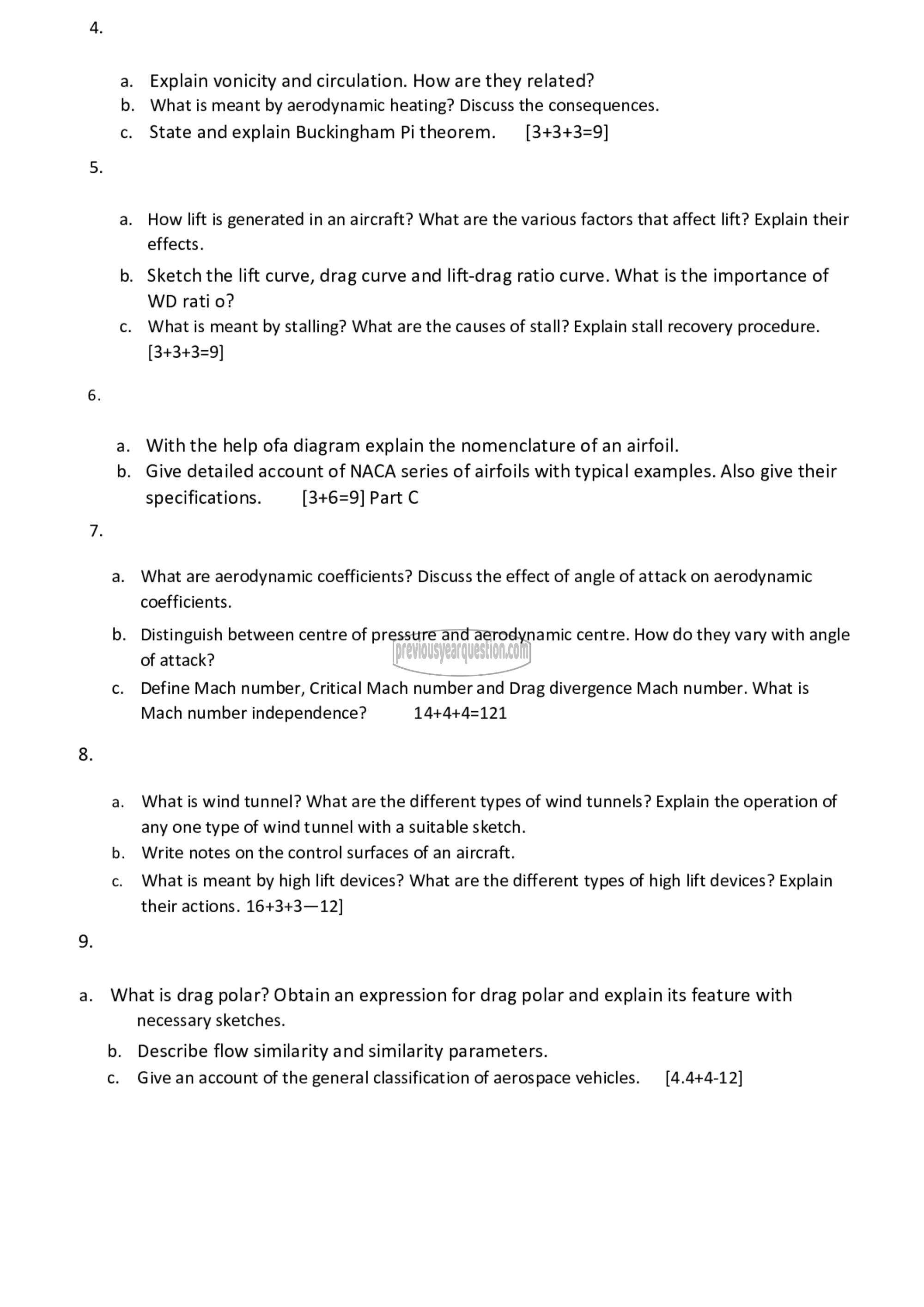 Question Paper - Introduction to Flight-2