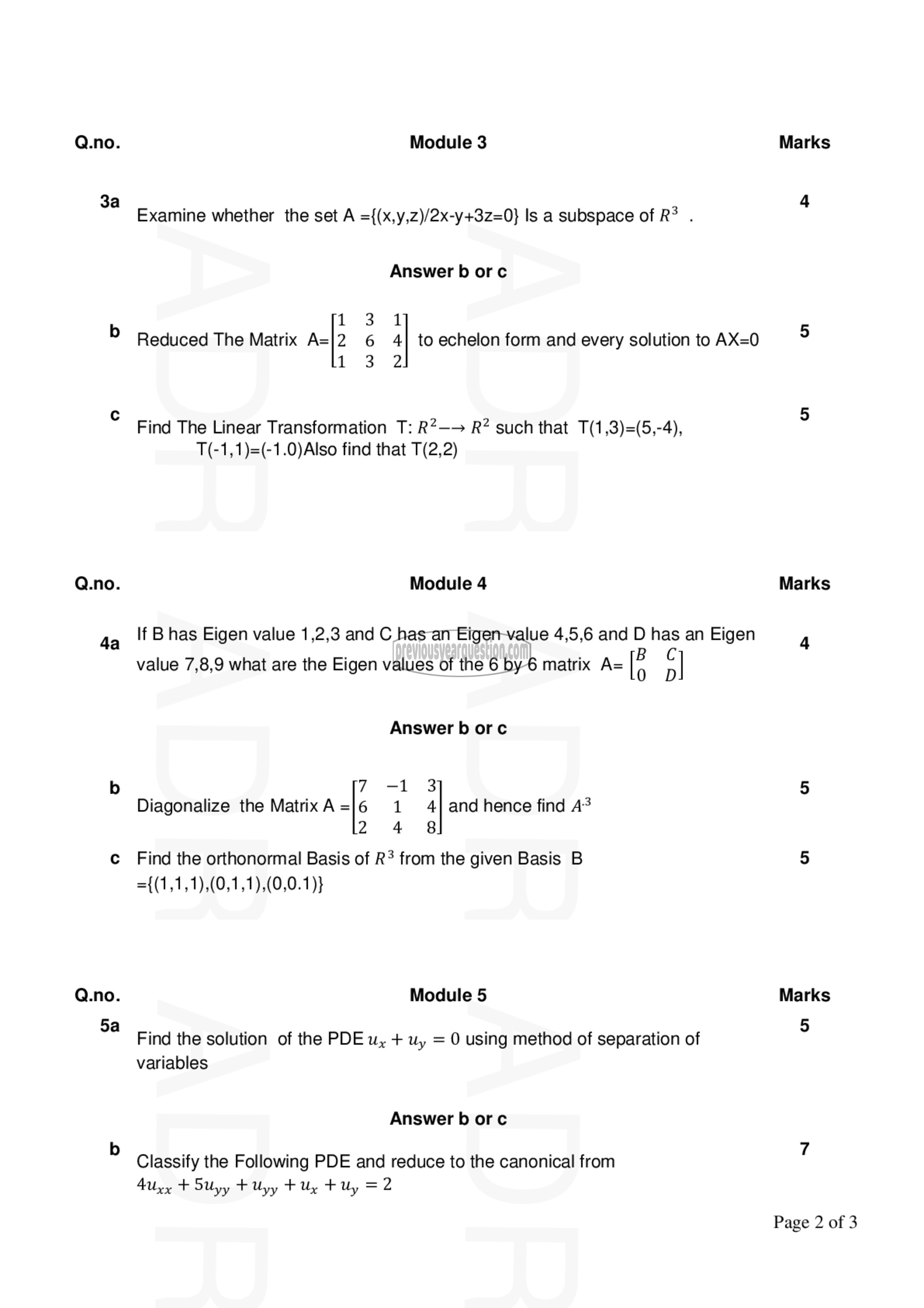 Question Paper - Numerical Methods in Heat Transfer-2