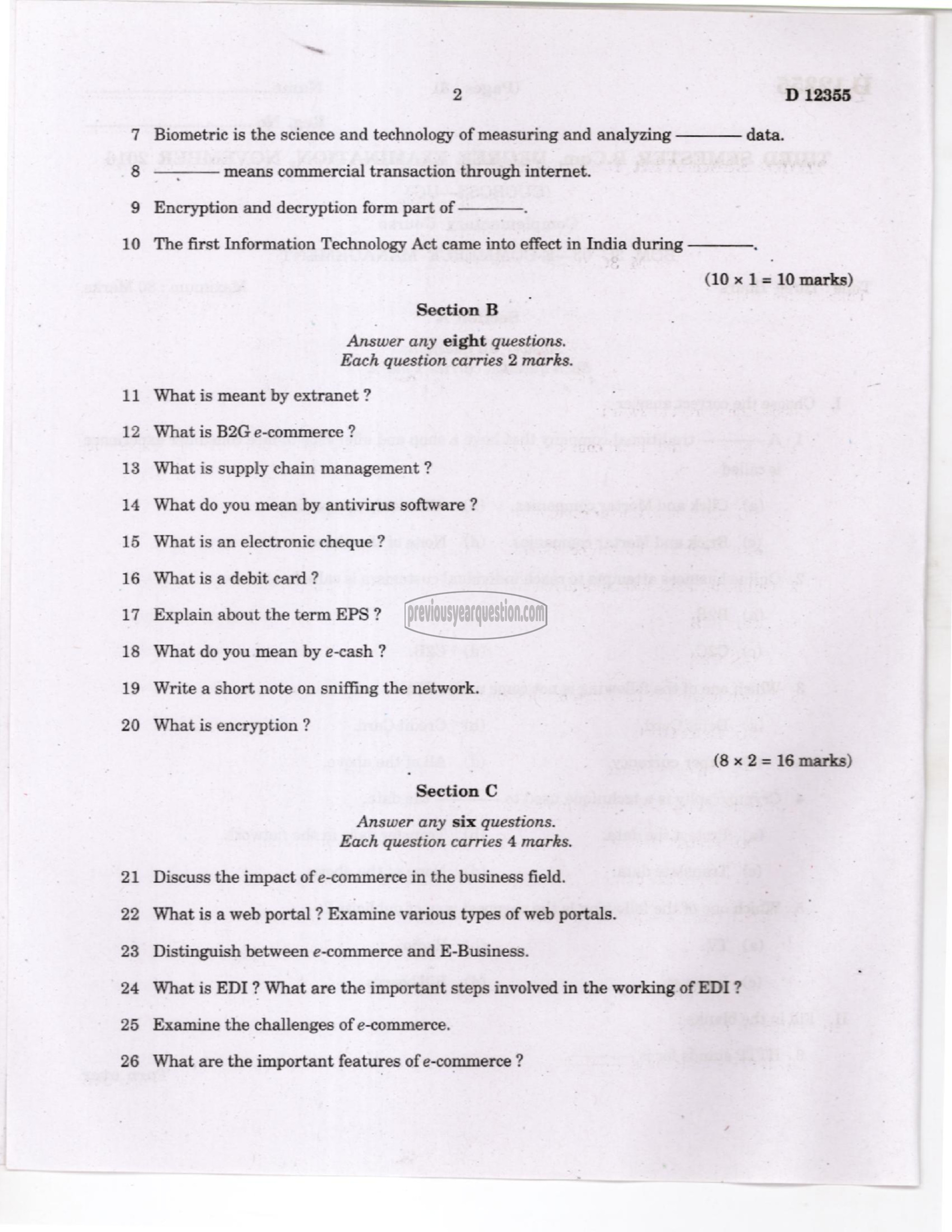 Question Paper - Human Resource Management-2