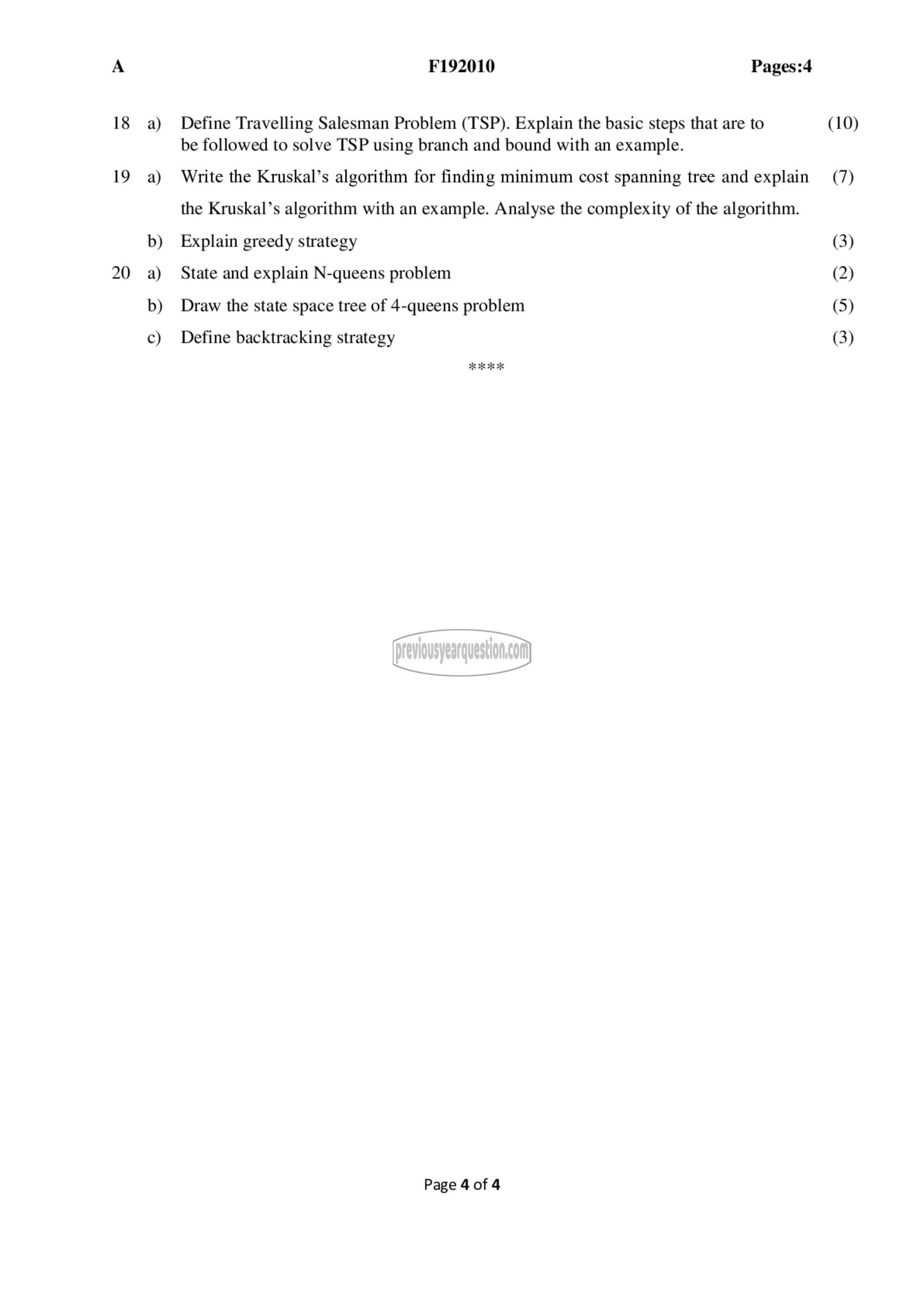 Question Paper - S369-4