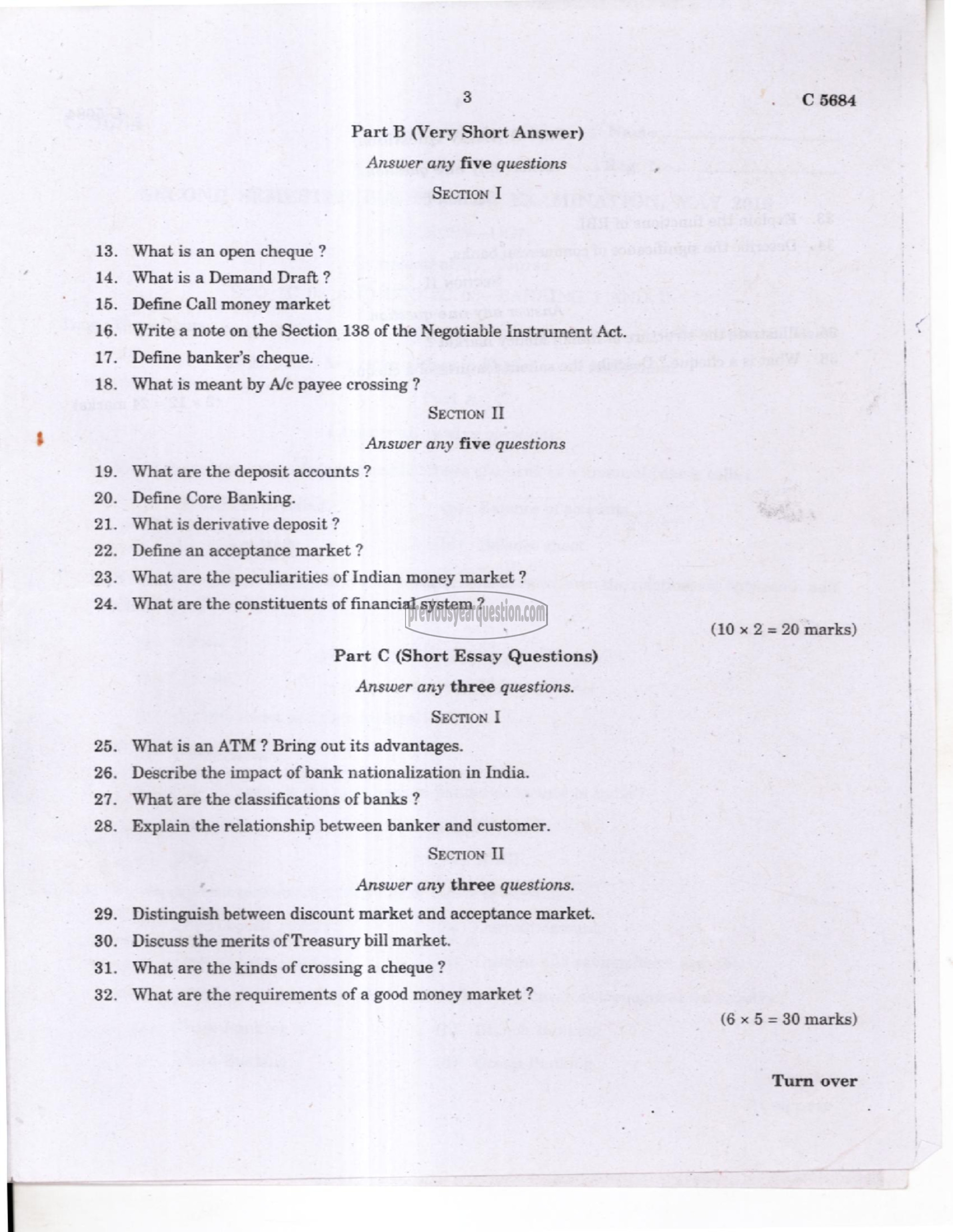Question Paper - Mathematics for Economics-3